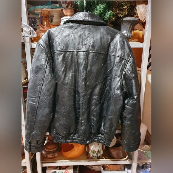Vintage geniune leather jacket Pacific Flyer - Picture 9 of 15